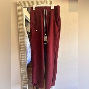 FIGS Women’s maroon scrub pants